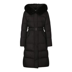 [베스띠벨리]퍼 후드 덕다운 벨티드 롱코트 BJHJY7630