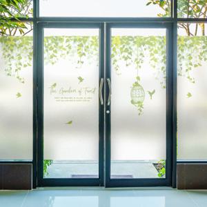 창문 시트지 칼라 안개시트지 셀비아정원01우측 M-H