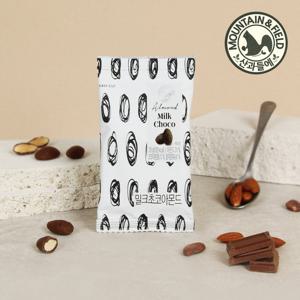 [산과들에] 밀크초콜릿 아몬드 20봉 (초코볼 간식)