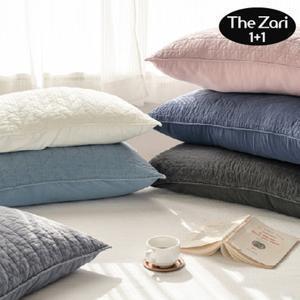 더자리 [1 + 1] 순면 피그먼트 헤링본 베개커버 2P 전사이즈 균일가