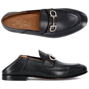 [페라가모] 진 간치니 GIN NERO 758410 남성 로퍼 구두