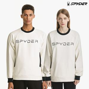 [스파이더] 공용 프론트 레터링 로고 맨투맨 SPGWCNRL332UIVY