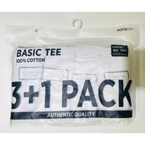 [행텐]남녀공용 3+1 무지반팔티 10520 298 456 05