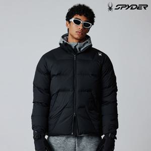 [스파이더] 공용 볼륨 구스 다운 점퍼 SPIWCNDJ111UBLK