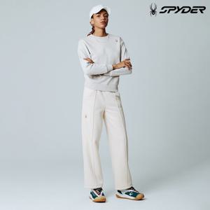 [스파이더] 여성 셜파 핀턱 와이드 팬츠 SPIWCNFP353WIVY