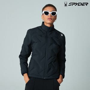 [스파이더] 여성 에센셜 경량 압착 다운 점퍼 SPIWCNDJ171WBLK