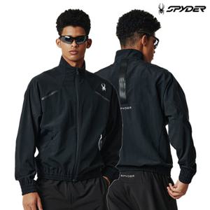 [스파이더] 공용 윈드브레이커 SPIFCNJK211UBLK