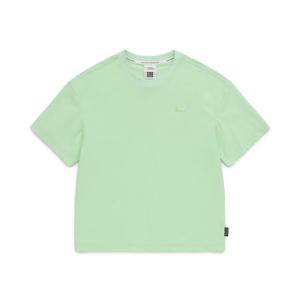 [내셔널지오그래픽 키즈] K242UTS910 카리부 우븐 반팔티 LGREEN