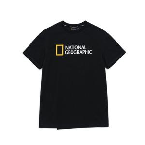 [내셔널지오그래픽 키즈] K222GTS010 여아 롱 반팔티 CARBONBLACK