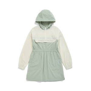 [내셔널지오그래픽 키즈] K231GOP010 여아 우븐 후드원피스 APPLE MINT