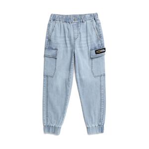 [내셔널지오그래픽 키즈] K231UPT110 데님 조거팬츠 L/BLUE