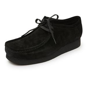 CLAOXC3635WF1 금강제화 랜드로바 클락스 여성 왈라비 EVO 캐주얼화(블랙-스웨이드)