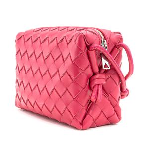 보테가베네타 루프 미니 카메라 여성 크로스 백 크랜베리 680254 V1G11 6419