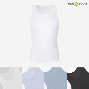 돈앤돈스 남자런닝구 에어로쿨 여름 조끼 나시 민소매 흰 런닝