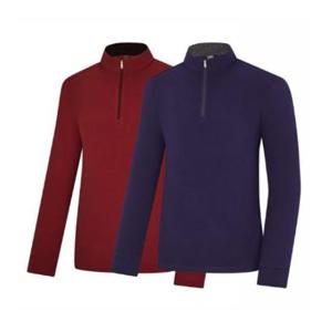 [콜핑]LD18 남성 겨울 착용감 우수 기모 집업등산티셔츠 KUT4558M