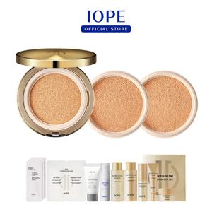 [10% 더블쿠폰] 아이오페 슈퍼바이탈 쿠션EX 본품+리필 세트 (옵션)