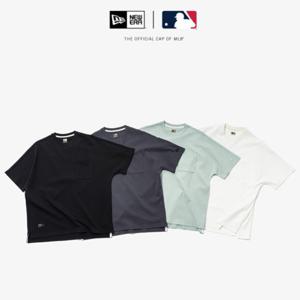 뉴에라 [블랙라벨] 오버핏 반팔 티셔츠 AP 13679567 13679568 13679569 13679570