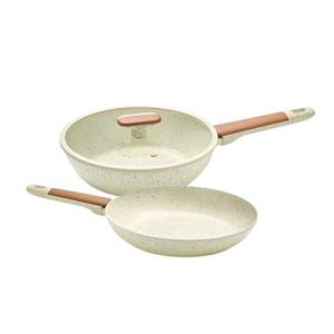 델라고 바닐라빈 IH 세라믹 후라이팬2종24+24소테팬