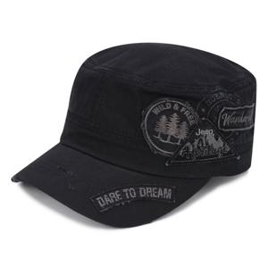 [지프]공용) 빈티지 와펜 장식 군모 모자 JP3GCU522