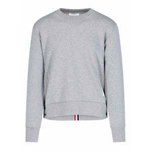 [THOM BROWNE] 남성 스웨트셔츠 스웨터 레트로 트리컬러 밴드 스웻셔츠 MJT085A03377055 Grey /8