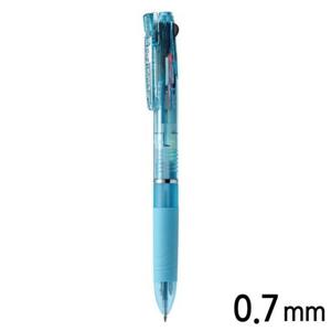 제브라 스라리 2plus S 2색 멀티펜 0.7 (에멀젼 잉크 볼펜. 샤프) (B2SA11) (라이트 블루)