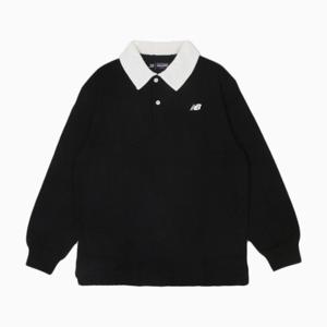 뉴발란스키즈긴팔티 PQC NK9BEB304U-19 ESSENTIAL_스몰로고 카라 긴팔티