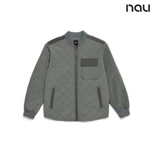나우  (1NUPDF3904_DK) U 립스탑퀼팅패딩자켓 D.KHAKI