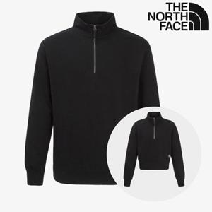 노스페이스 NM5MR01B 남여 코어 하프 반집업 기본 맨투맨 KR