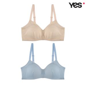 [예스]미니멀 쿨핏 아쿠아X망 브라 YSWBA605