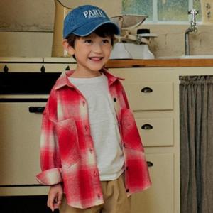 토토헤로스 HC22 이든 체크 셔츠 12352105011