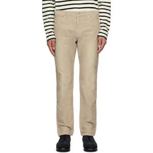 25 FW 비즈빔 남성 베이지 플럭서스 19 G 코드 데님 진 251487M186000