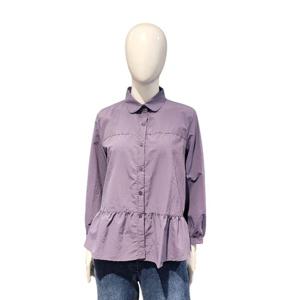 [페이지플린]미니징장식 캉캉셔링 블라우스(F5ABL509A)