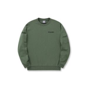 디스커버리긴팔티 AQS DXMT35044-KAD 와펜 포켓 맨투맨