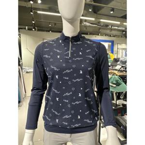 비티알 MG01 BTR 여성 봄 여름 조끼 레이어드 긴팔 집업 티셔츠 BUT4151W