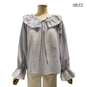[에이비에프지]플레이어 카라 포인트 러블리 긴팔 블라우스 APZ2HB36D