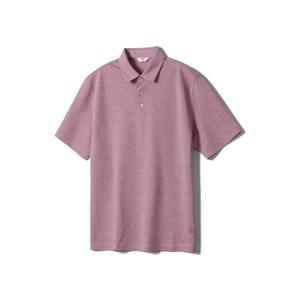 [노티그] 레이온혼방 카라 반팔 티셔츠 핑크