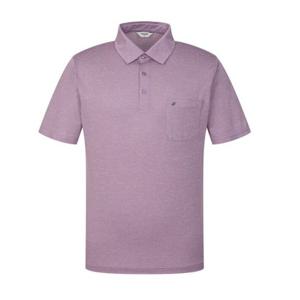 [레노마(셔츠)][롯데 청량리점] 싱글 솔리드 카라 반소매티셔츠 RPUTG1903VL