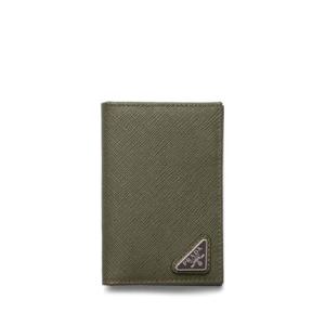 프라다 로고 장식 사피아노 가죽 지갑 2MC101QHH