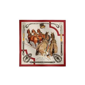 에르메스 아뜰라주 엔 아르발레트 포에버 스카프 90 루즈 퀴 그레주 알장 H001554S04