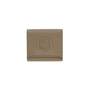 구찌 소호 플랩 지갑 로즈 베이지 598207-A7M0G-2754