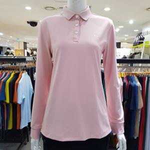 [루이까스텔]여성로고포인트긴팔카라티셔츠/7LETS303P_BP