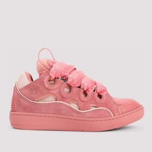 랑방 핑크 스웨이드 메쉬 커브 스니커즈 FUSKDK12MONOP25 597