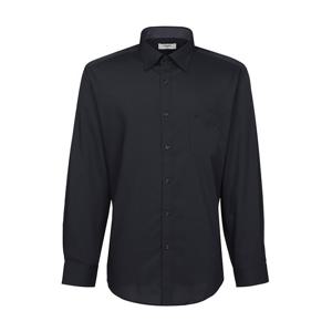 [레노마(셔츠)][롯데 청량리점]폴리 스판 평직 긴소매 일반핏셔츠 RZRSG1012BK