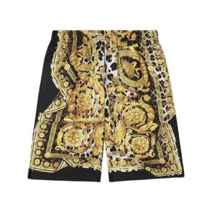 25 FW 베르사체 와일드 바로코 실크 쇼츠 10024761A11896 TP432136524