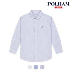 [폴햄키즈][폴햄키즈] 시그니처 공용 옥스포드 오버핏 긴팔 셔츠