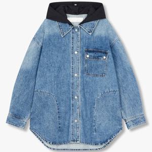 [지컷]디태처블 후디드 데님 셔츠 (7215255208)