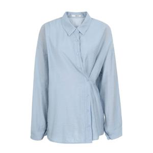 [에이비에프지]언발란스 디테일 포인트 롱 긴팔 블라우스 APZ2QB331D