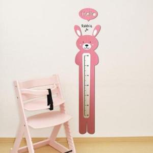 아트박스/디자인베이 [우드스티커] 키재기-토끼 (컬러완제품)