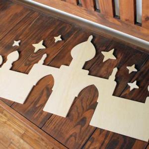 아트박스/디자인베이 [우드스티커] 우드캐슬 (반제품)