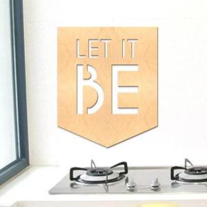 아트박스/디자인베이 우드월데코-레터링 let it be A61 반제품)